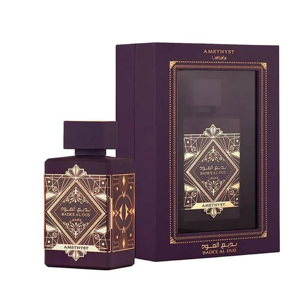 Badee Al Oud Amethyst EDP 100ml (3.4 oz) by Lattafa - A Luxurious Fragrance of Elegance