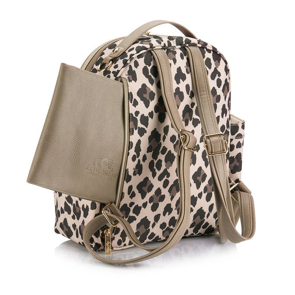 itzy ritzy leopard mini backpack Leopard Itzy Mini™ Diaper Bag Backpack – Naturally Kerious