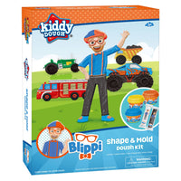 Blippi Shape & Mold Dough Kit For Kids 3+