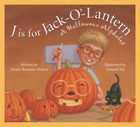 J is for Jack-O-Lantern: A Halloween picture book