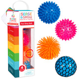 Sense & Grow 4 Stress Relief Balls for Kids & Adults