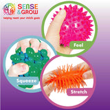 Sense & Grow 4 Stress Relief Balls for Kids & Adults